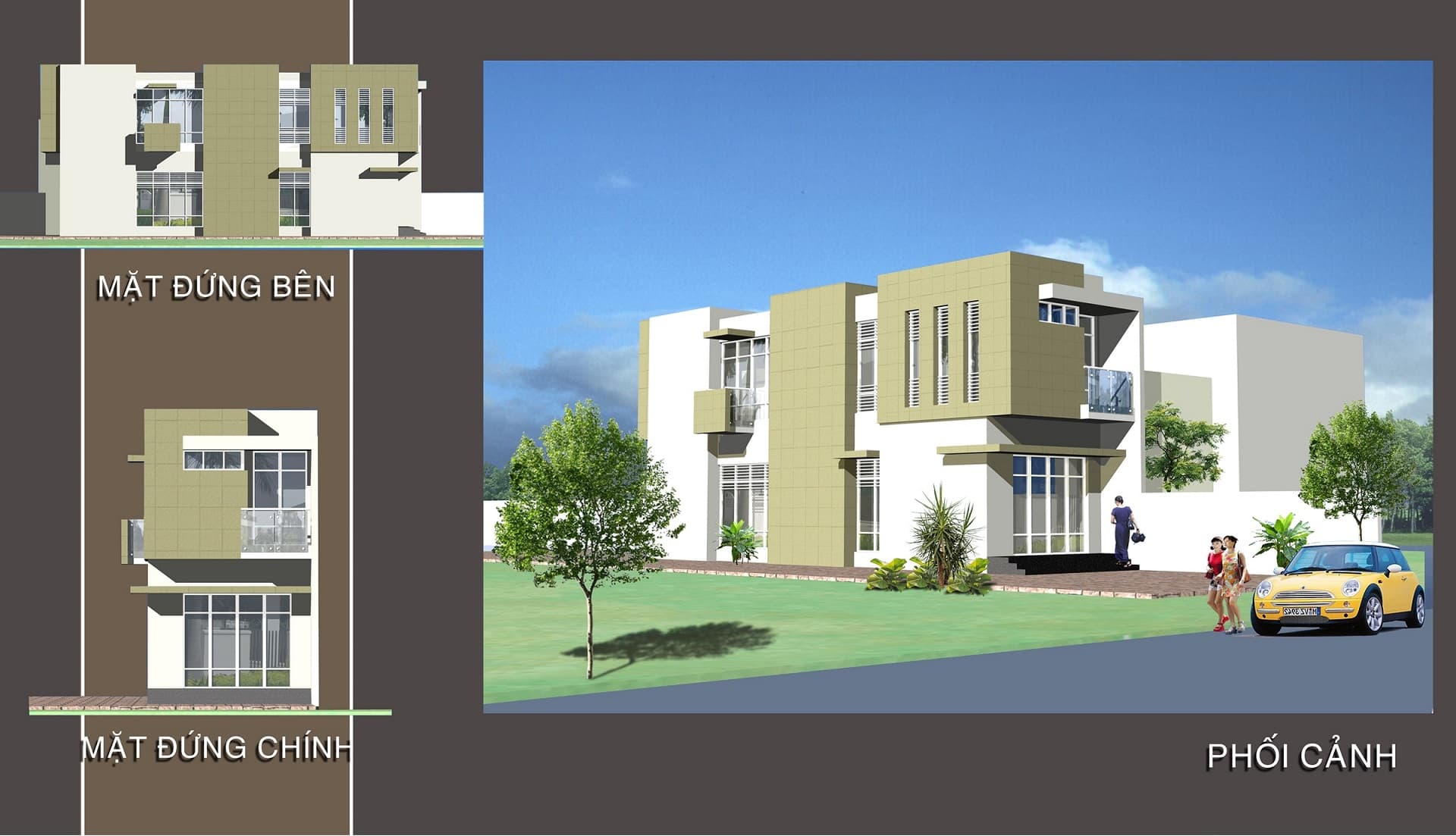 Mặt tiền nhà phố